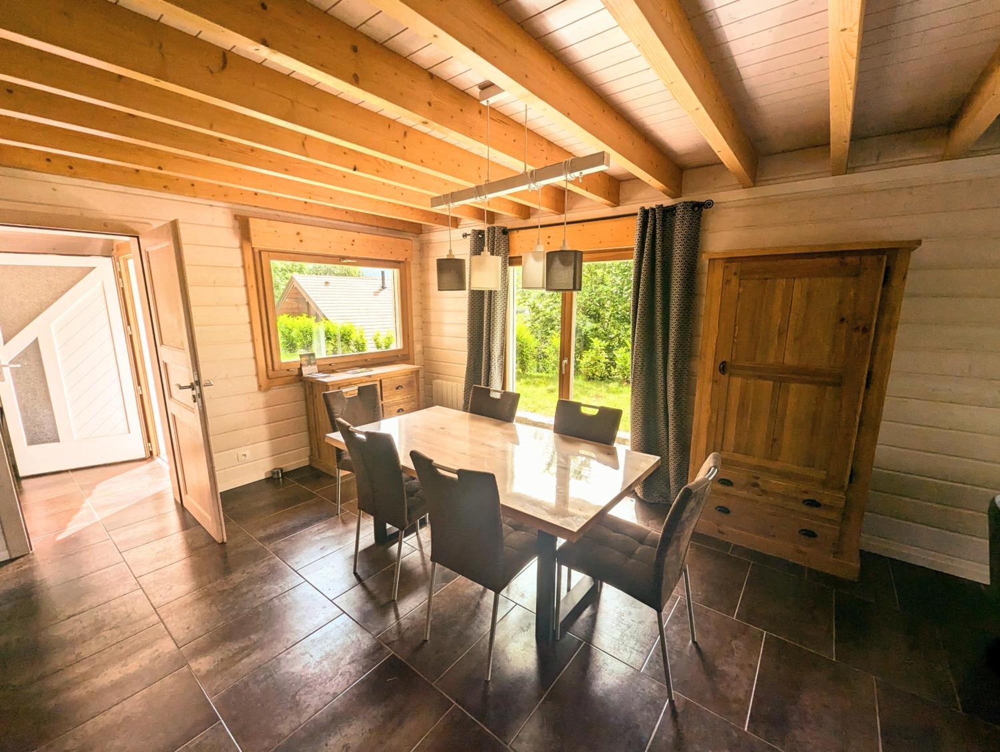 Chalet Sauna Jacuzzi 6 Personnes La Bresse Kültér fotó
