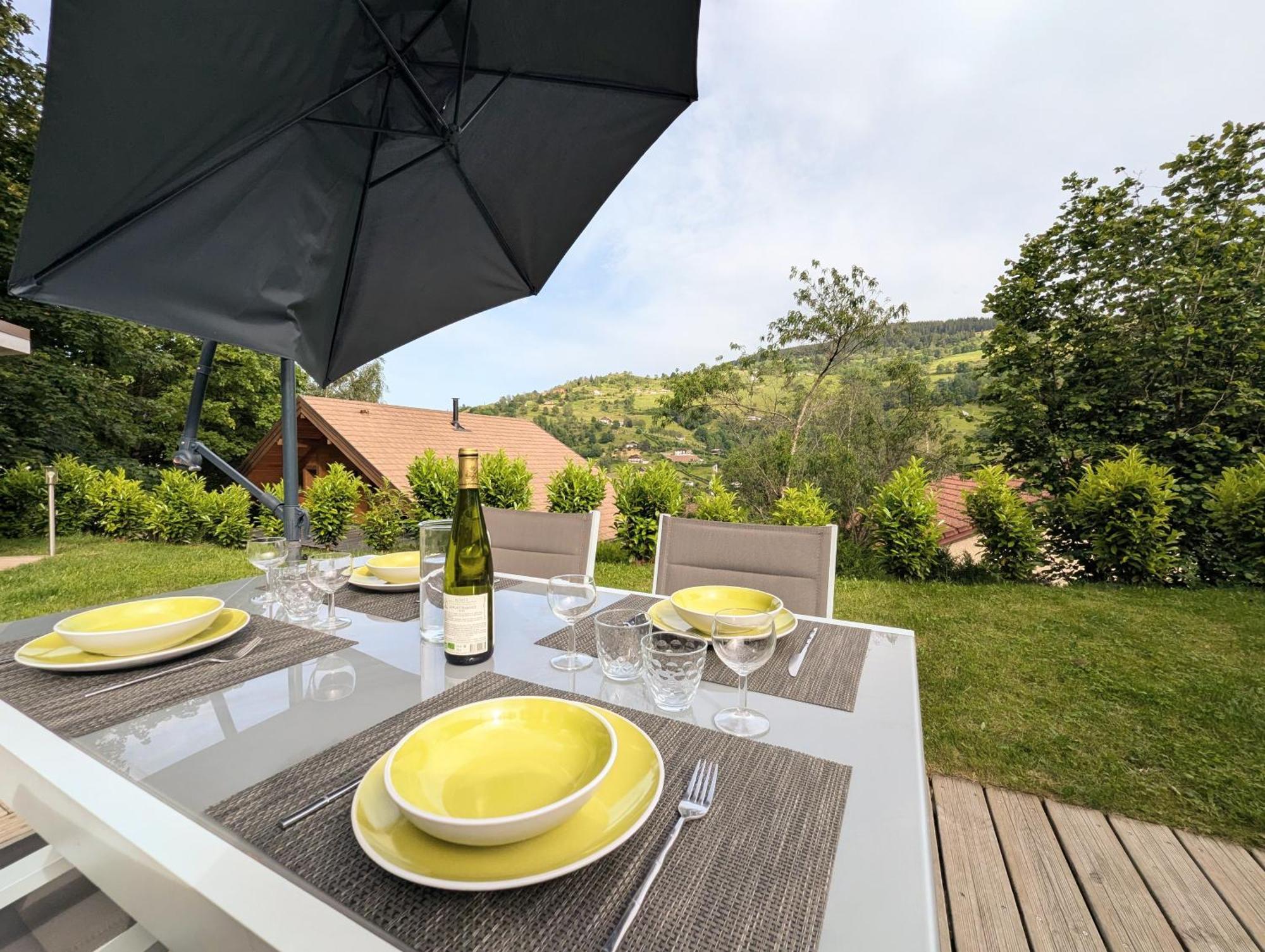 Chalet Sauna Jacuzzi 6 Personnes La Bresse Kültér fotó
