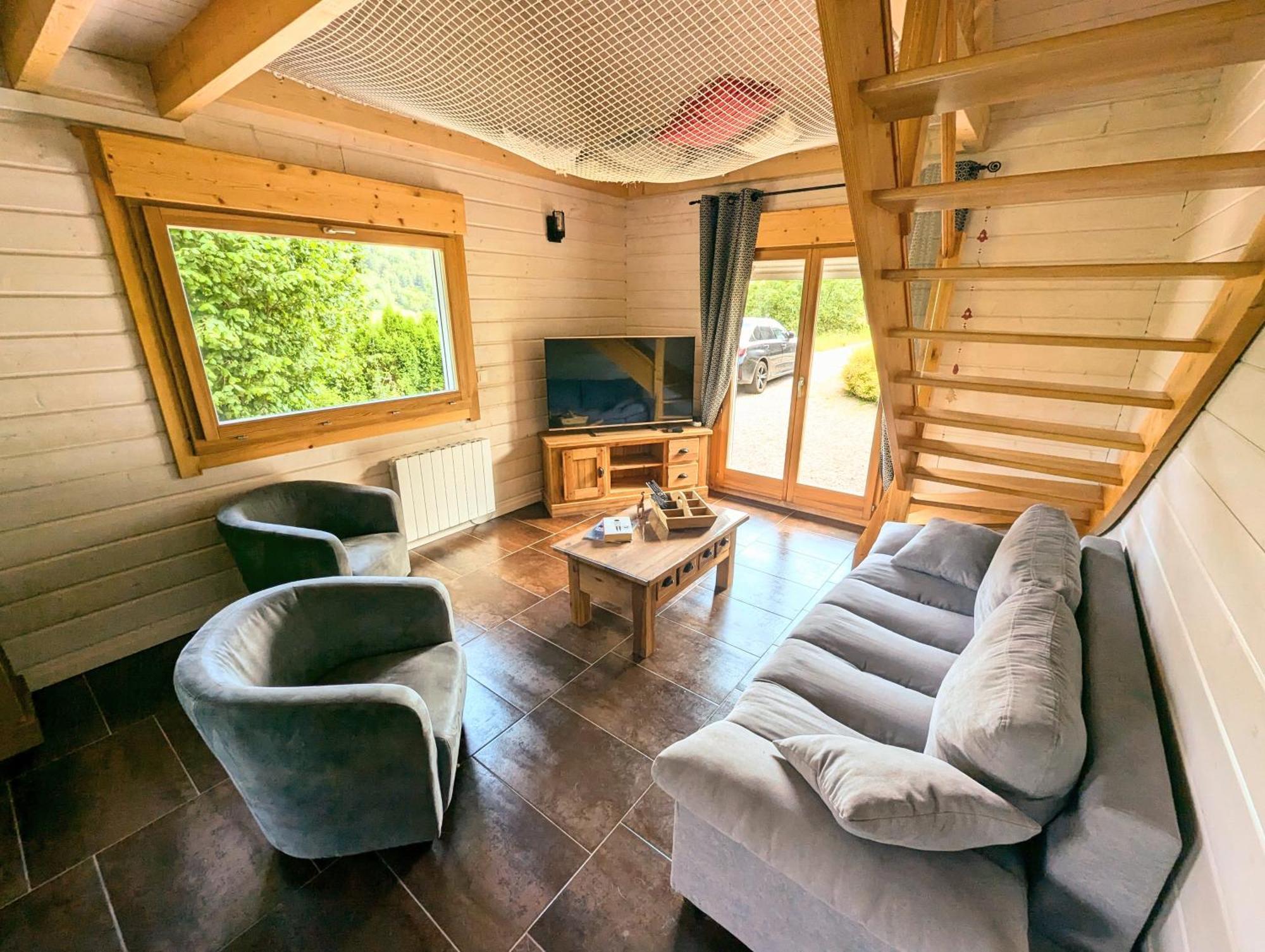 Chalet Sauna Jacuzzi 6 Personnes La Bresse Kültér fotó