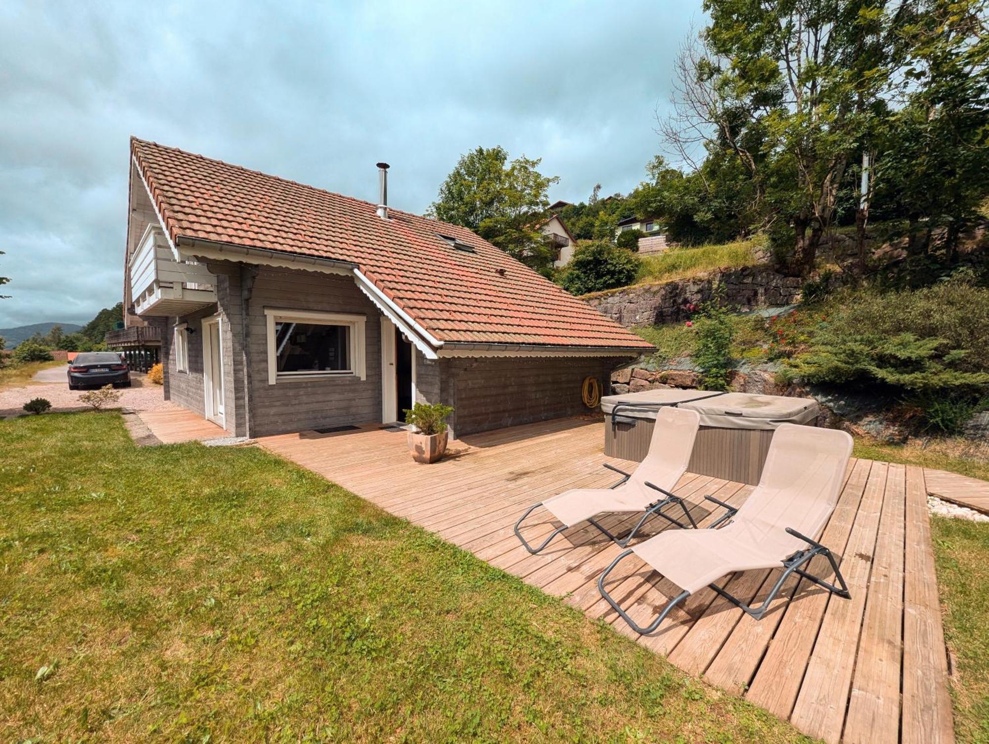 Chalet Sauna Jacuzzi 6 Personnes La Bresse Kültér fotó