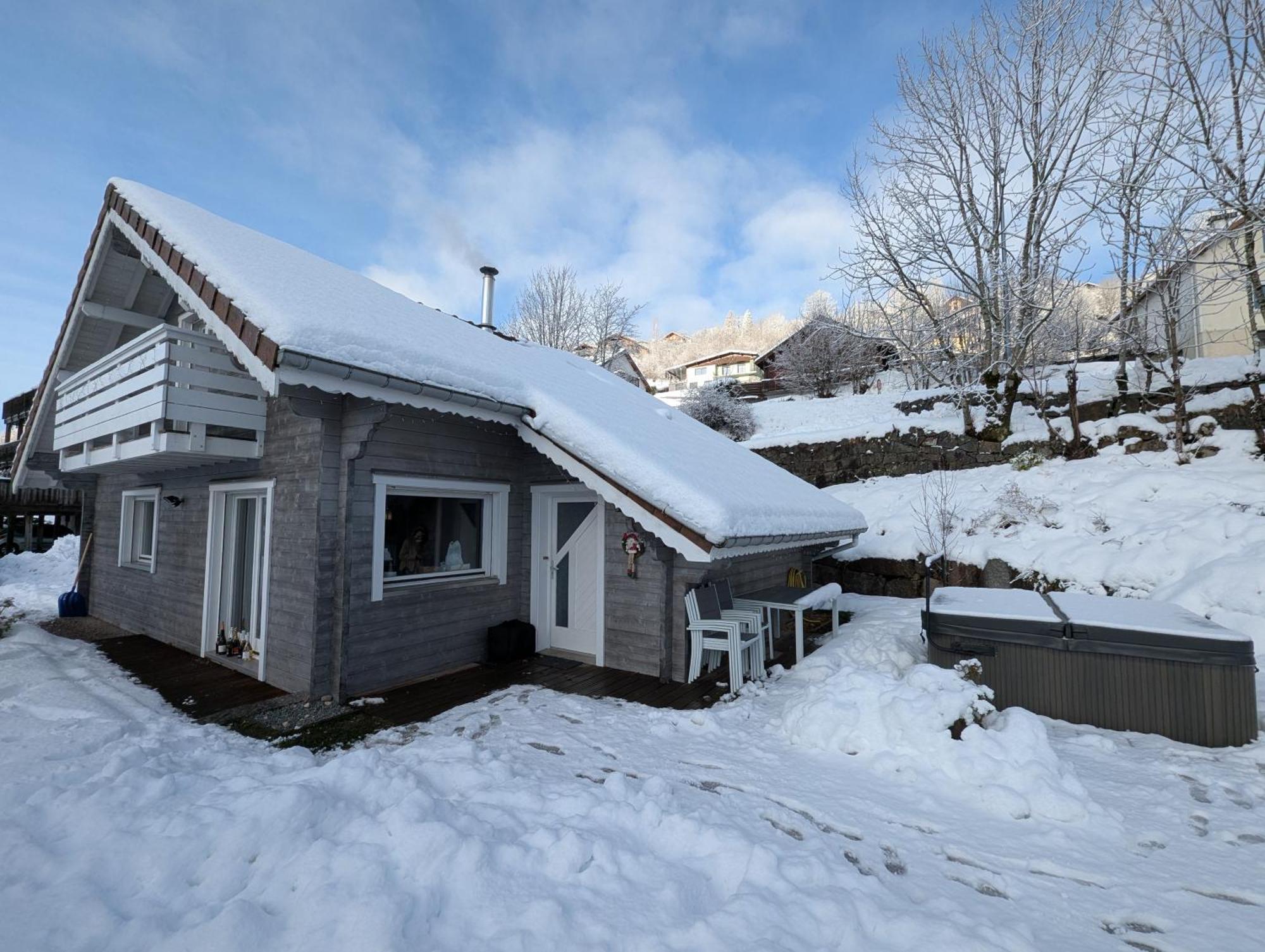 Chalet Sauna Jacuzzi 6 Personnes La Bresse Kültér fotó